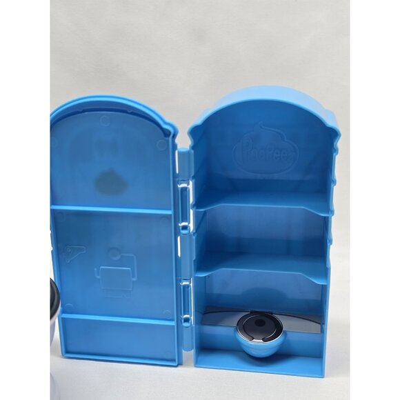 Poopeez Lot Outhouse,Toilet Paper Container, Toilet And Seven Figures - Picture 5 of 16